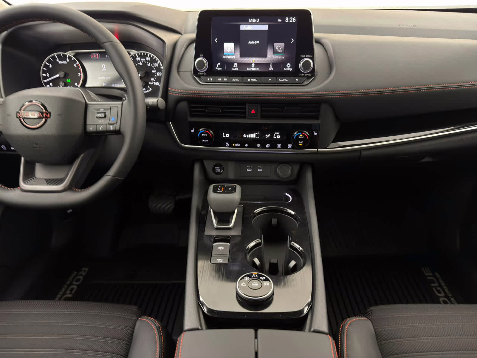 2026 Baja Storm Metallic Nissan Rogue Rock Creek AWD SUV