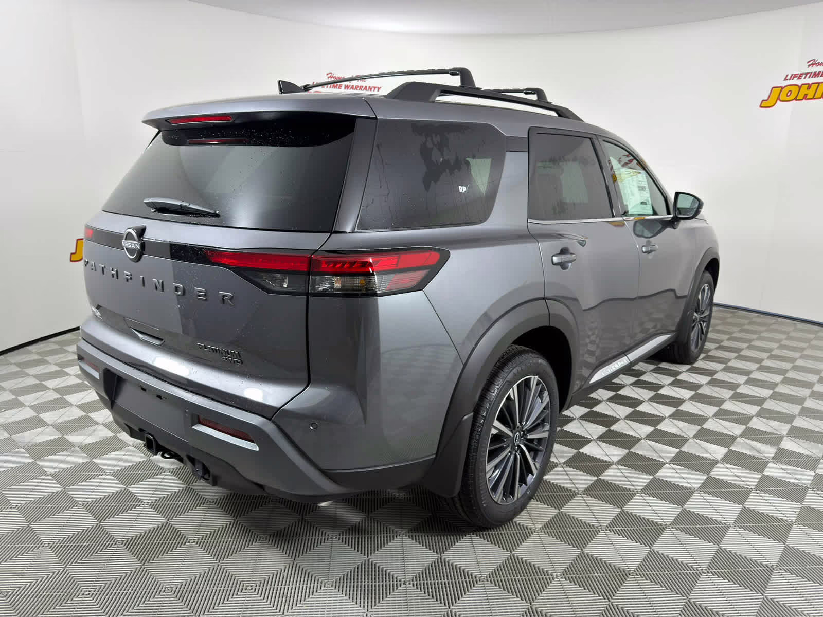 2026 Gun Metallic Nissan Pathfinder Platinum 4X4 SUV