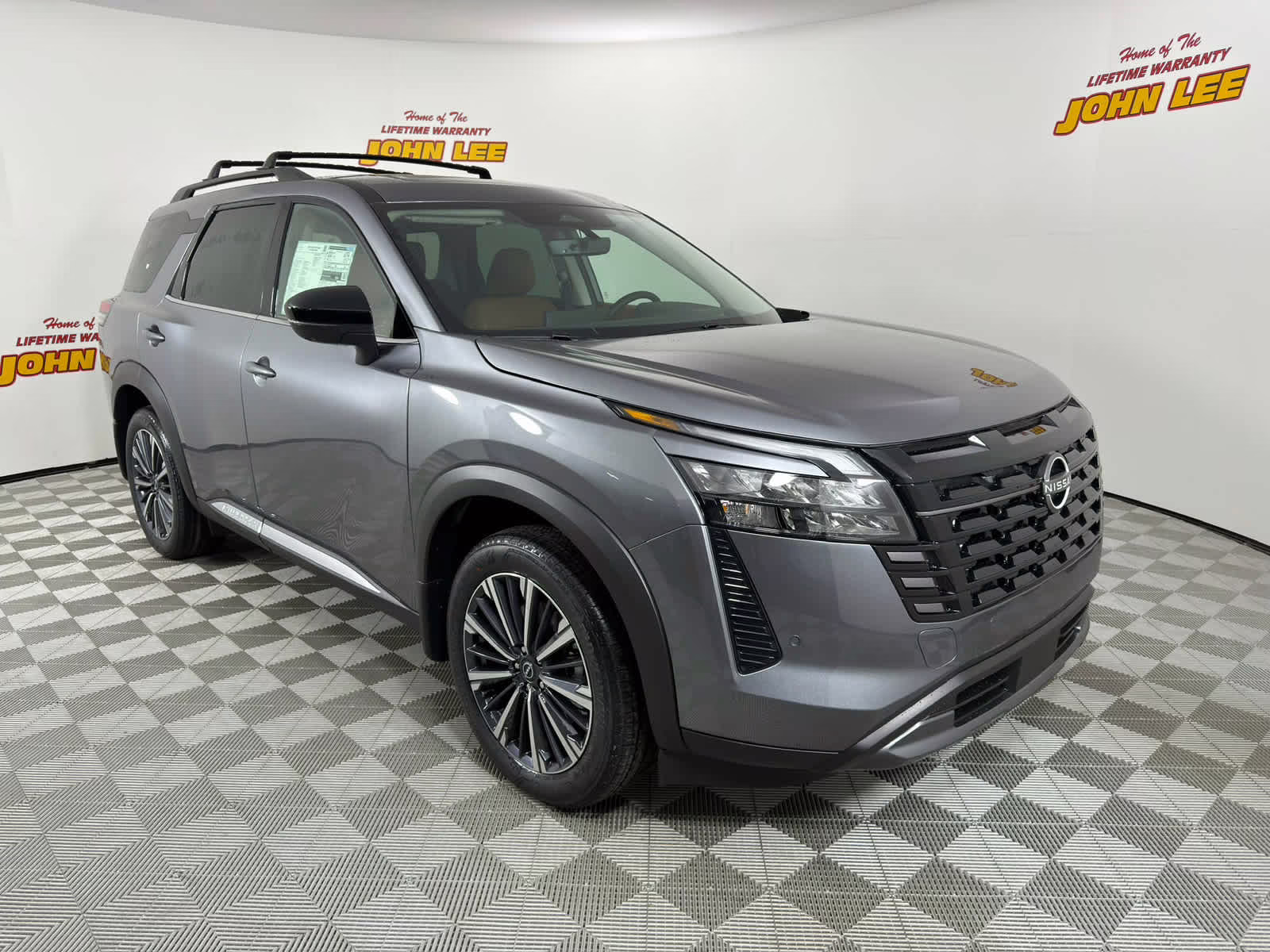 2026 Gun Metallic Nissan Pathfinder Platinum 4X4 SUV