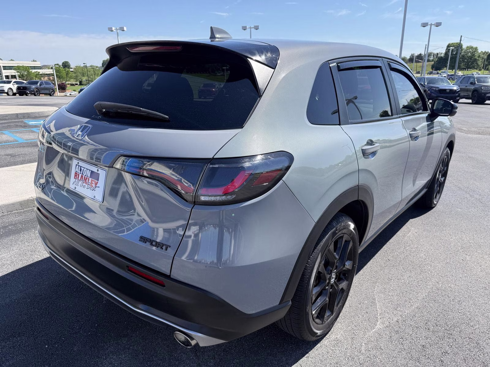 2024 Urban Gray Pearl Honda HR-V Sport AWD SUV