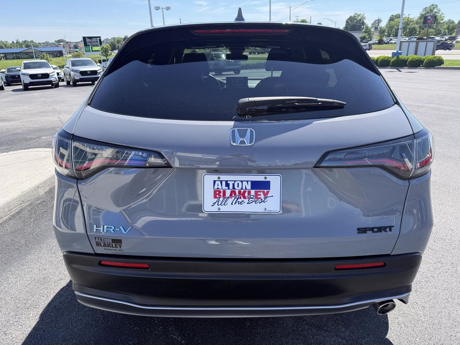 2024 Urban Gray Pearl Honda HR-V Sport AWD SUV
