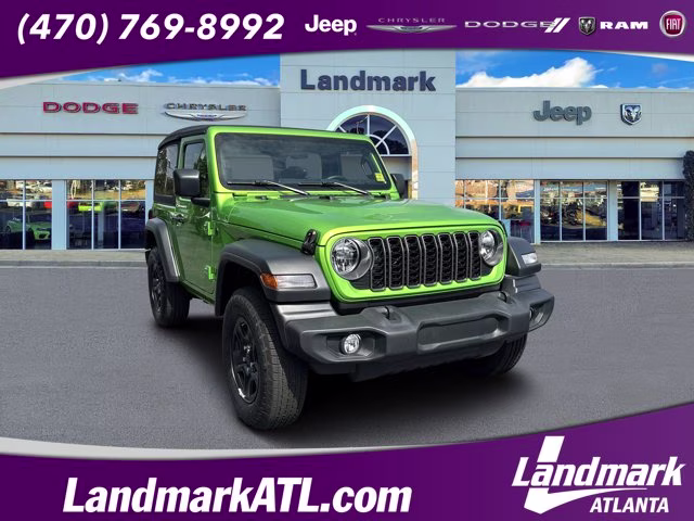 2025 Mojito Clearcoat Jeep Wrangler Sport 4X4 Convertible