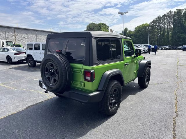 2025 Mojito Clearcoat Jeep Wrangler Sport 4X4 Convertible