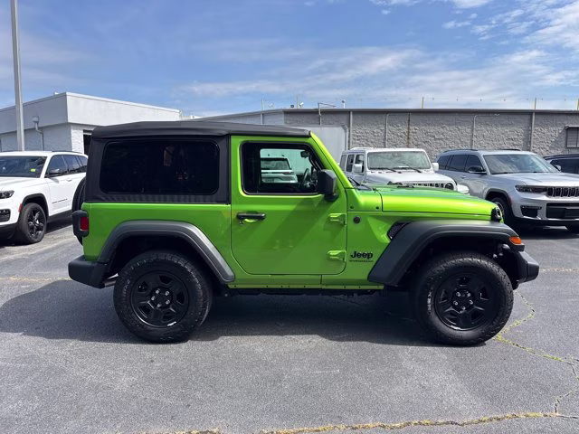 2025 Mojito Clearcoat Jeep Wrangler Sport 4X4 Convertible