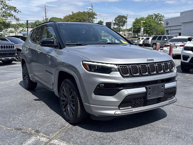 2023 Billet Silver Metallic Clearcoat Jeep Compass High Altitude 4X4 SUV