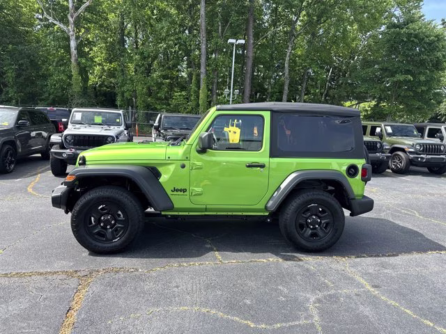 2025 Mojito Clearcoat Jeep Wrangler Sport 4X4 Convertible