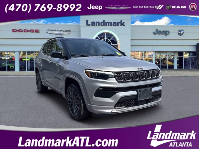 2023 Billet Silver Metallic Clearcoat Jeep Compass High Altitude 4X4 SUV