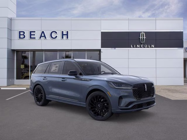 2026 Blue Metallic Lincoln Aviator Reserve RWD SUV