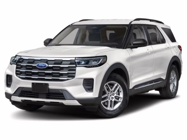 2026 Oxford White Ford Explorer Active 4X4 SUV