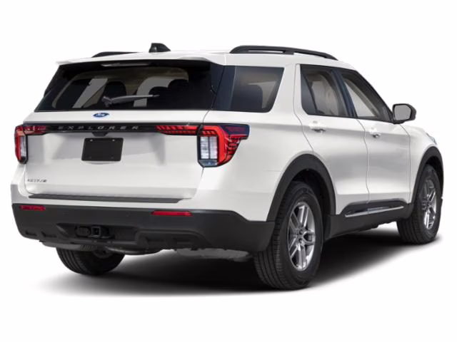 2026 Oxford White Ford Explorer Active 4X4 SUV