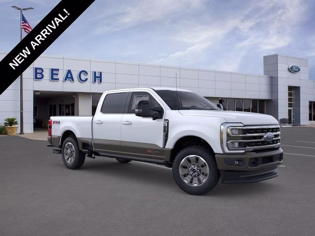 2026 White Ford Super Duty F-250 SRW King Ranch 4X4 Truck