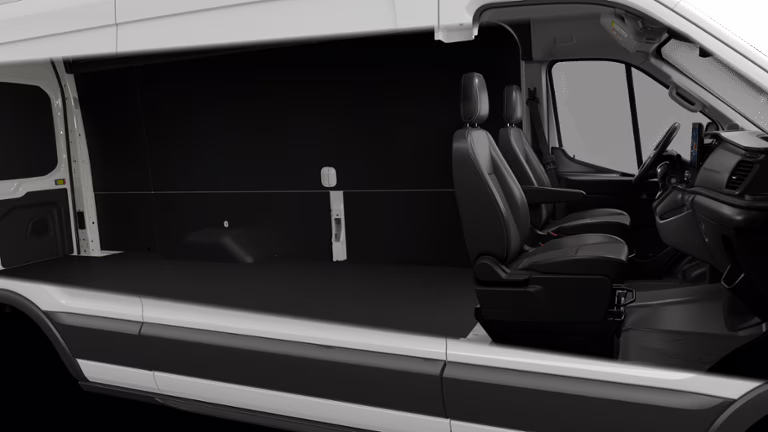 2026 Oxford White Ford Transit Commercial Cargo Van RWD Van
