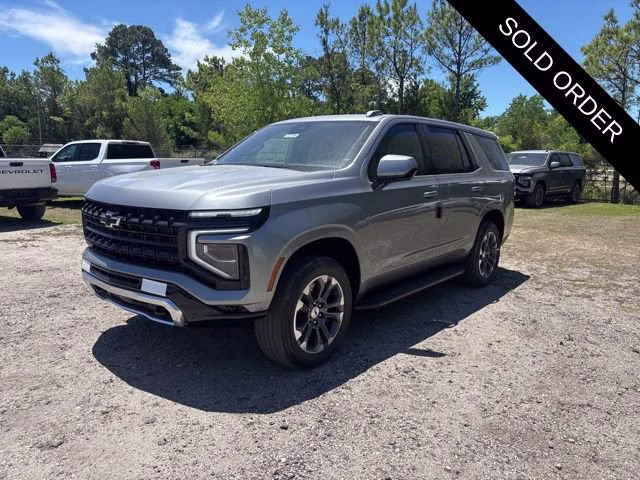 2026 Sterling Gray Metallic Chevrolet Tahoe Police Package Commercial 4X4 SUV