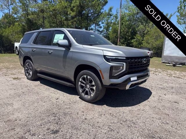 2026 Sterling Gray Metallic Chevrolet Tahoe Police Package Commercial 4X4 SUV