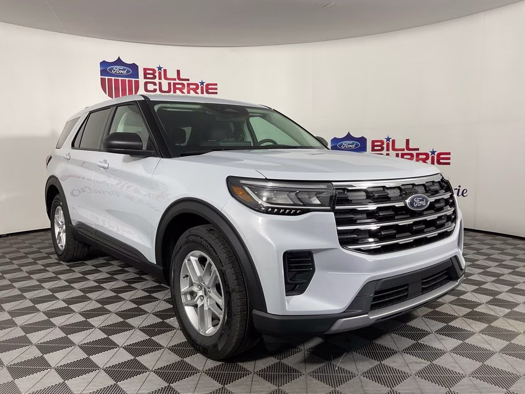 2026 White Ford Explorer Active RWD SUV