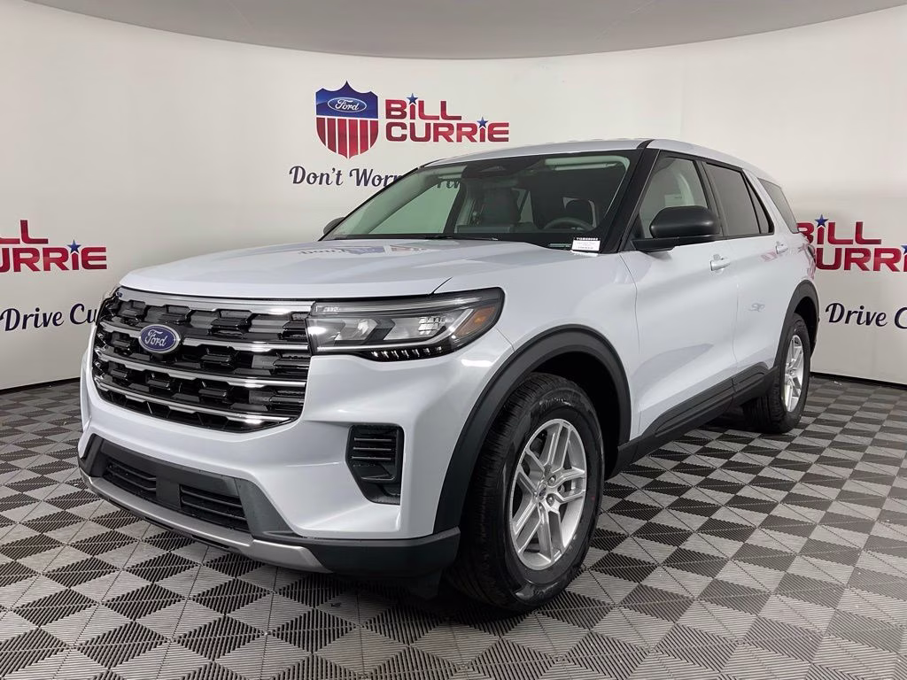 2026 White Ford Explorer Active RWD SUV
