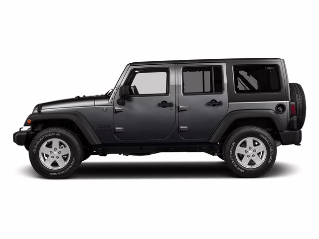 2016 Granite Crystal Metallic Clearcoat Jeep Wrangler Unlimited Sport 4X4 SUV