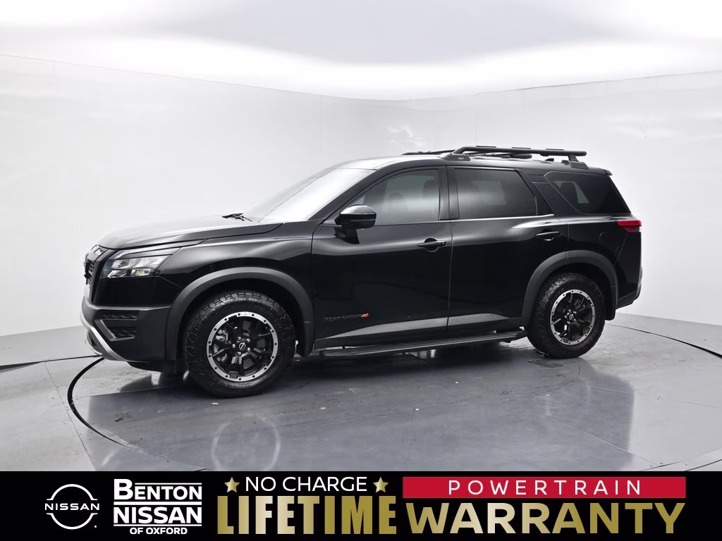 2024 Super Black Nissan Pathfinder Rock Creek 4X4 SUV