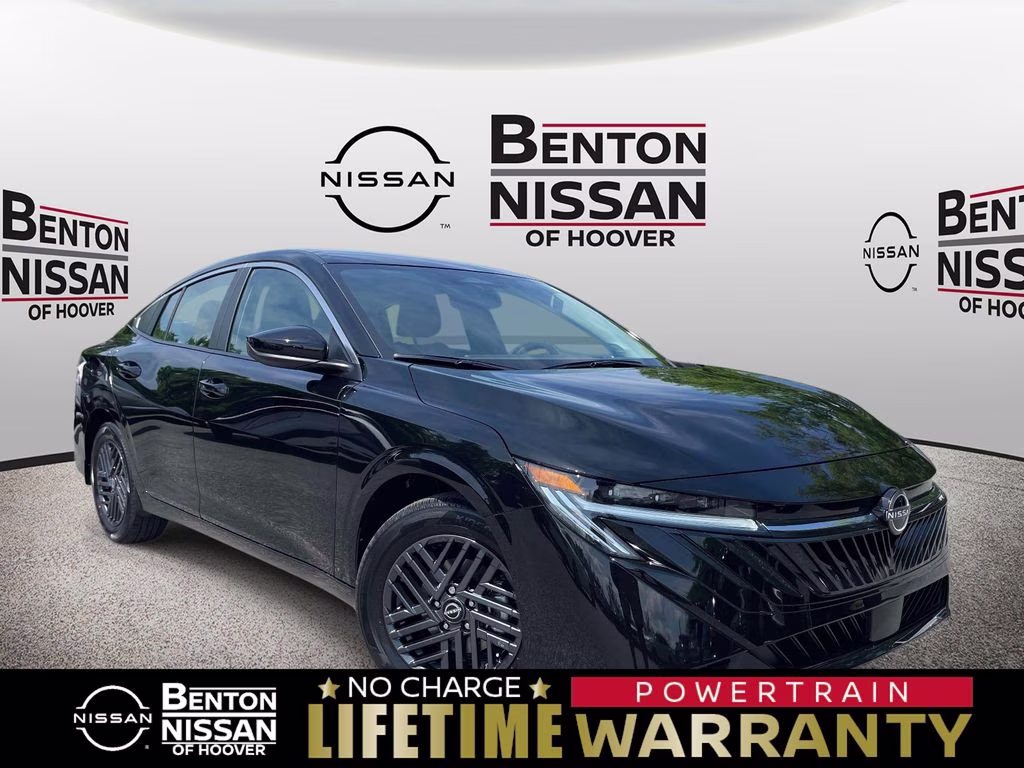 2026 Super Black Nissan Sentra SV FWD Sedan
