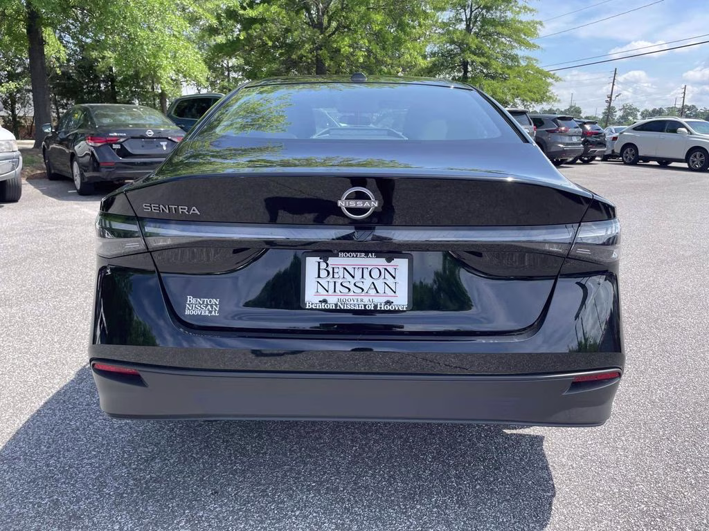 2026 Super Black Nissan Sentra SV FWD Sedan