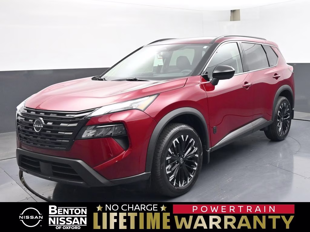 2026 Scarlet Ember Tintcoat Nissan Rogue Dark Armor FWD SUV
