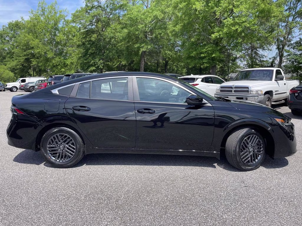 2026 Super Black Nissan Sentra SV FWD Sedan