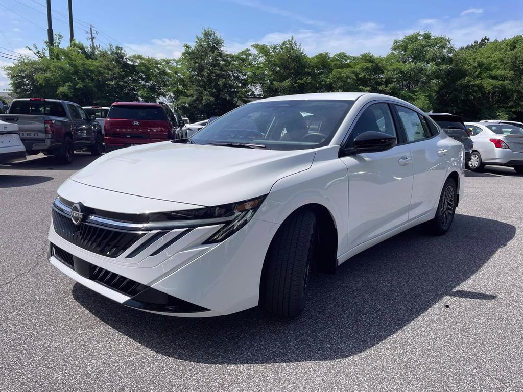 2026 Fresh Powder Nissan Sentra SV FWD Sedan