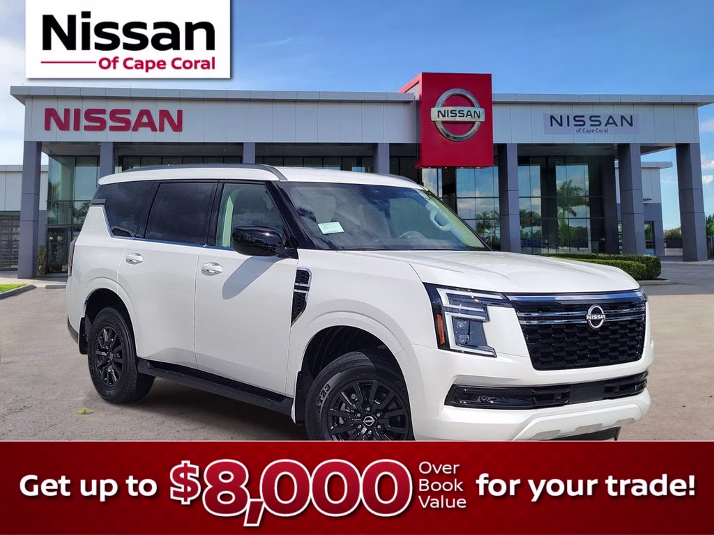 2026 Aspen White Tricoat Nissan Armada SV RWD SUV