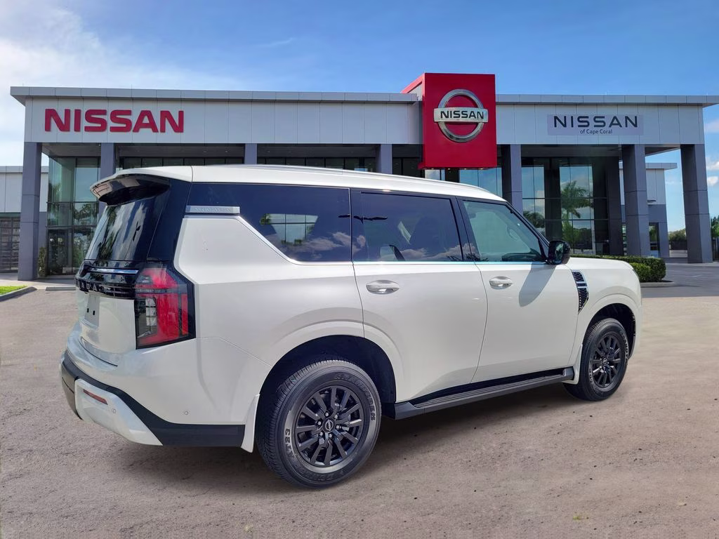 2026 Aspen White Tricoat Nissan Armada SV RWD SUV