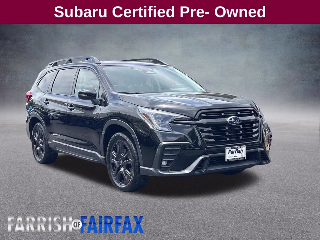 2023 Crystal Black Silica Subaru Ascent Onyx Edition AWD SUV