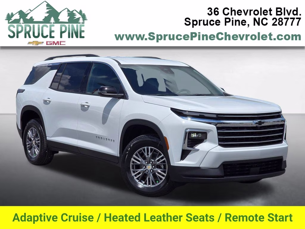 2026 Summit White Chevrolet Traverse LT AWD SUV