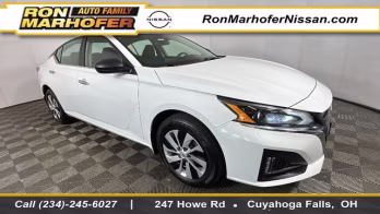 2024 Glacier White Nissan Altima 2.5 S AWD Sedan