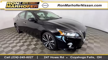 2021 Super Black Nissan Altima 2.5 Platinum AWD Sedan