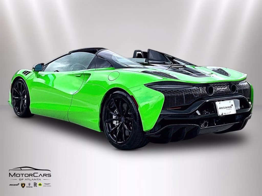 2025 Mantis Green McLaren Artura .PERFORMANCE SPIDER RWD Convertible