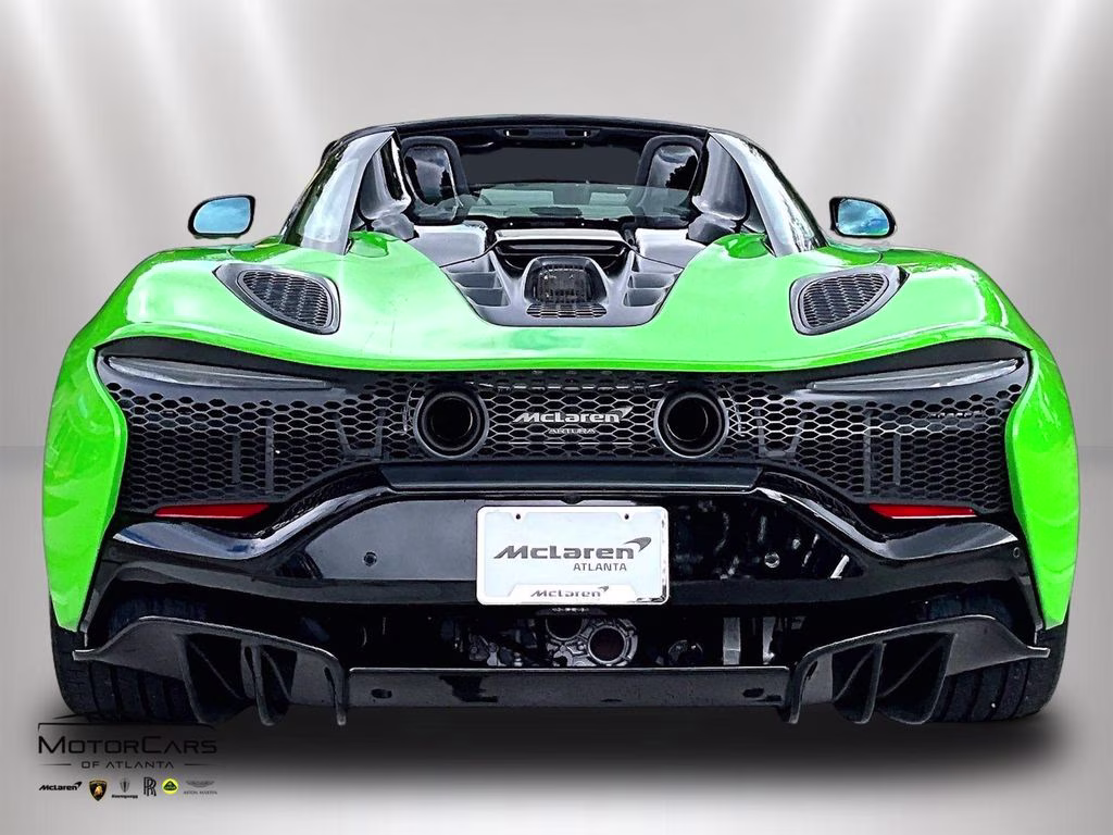2025 Mantis Green McLaren Artura .PERFORMANCE SPIDER RWD Convertible