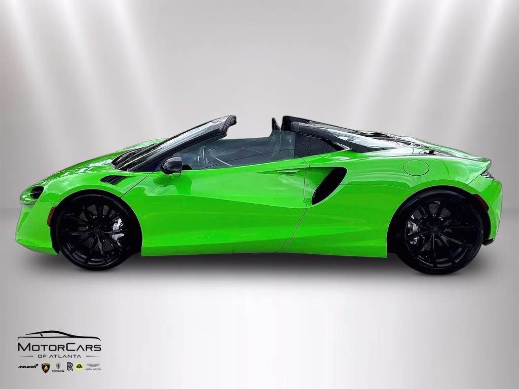 2025 Mantis Green McLaren Artura .PERFORMANCE SPIDER RWD Convertible