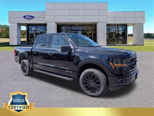 2025 Black Metallic Ford F-150 XLT 4X4 Truck