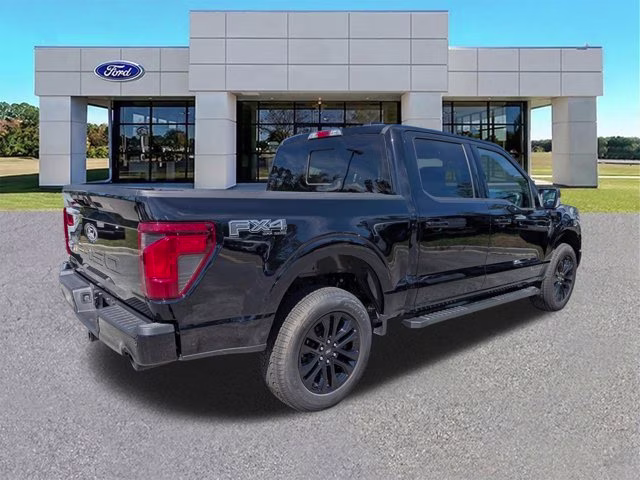 2025 Black Metallic Ford F-150 XLT 4X4 Truck