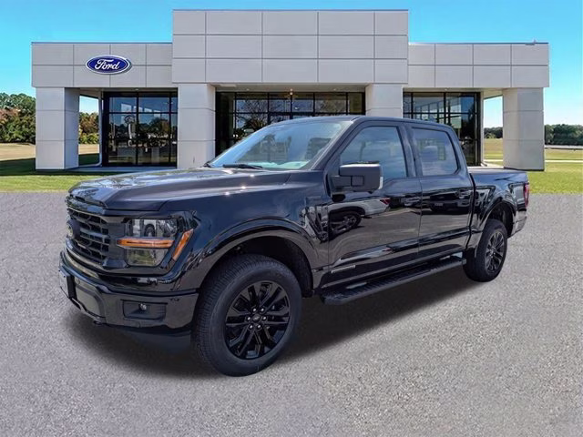 2025 Black Metallic Ford F-150 XLT 4X4 Truck