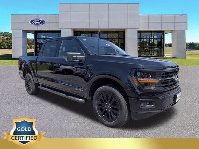 2025 Black Metallic Ford F-150 XLT 4X4 Truck