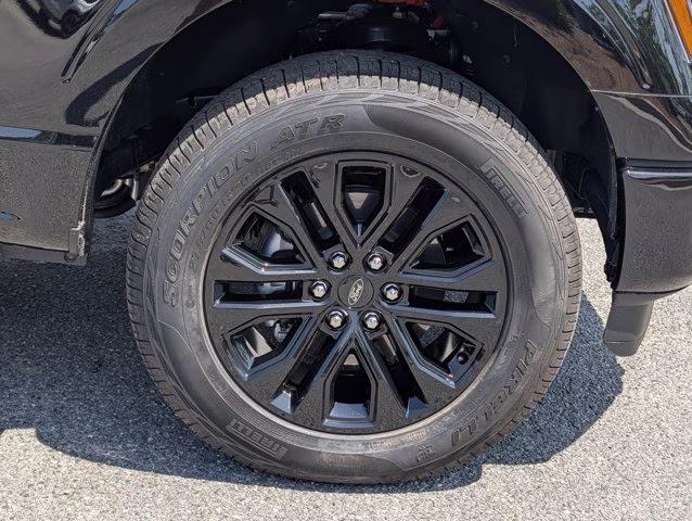 2025 Black Metallic Ford F-150 XLT 4X4 Truck