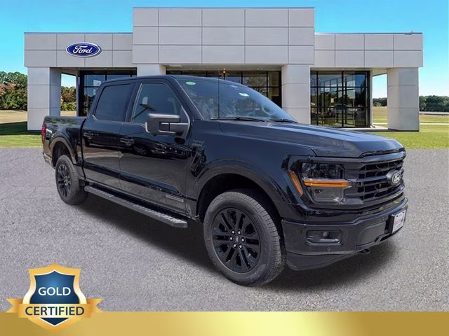 2025 Black Metallic Ford F-150 XLT 4X4 Truck