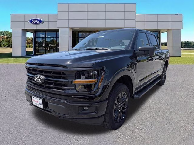 2025 Black Metallic Ford F-150 XLT 4X4 Truck