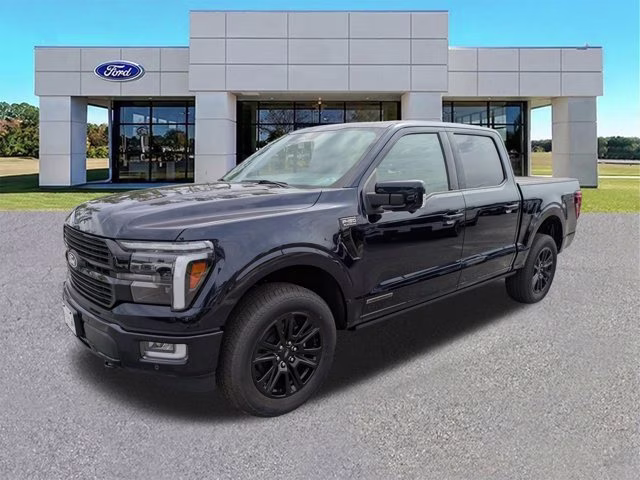 2025 Blue Metallic Ford F-150 Platinum 4X4 Truck
