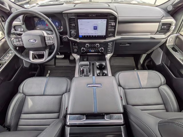 2025 Blue Metallic Ford F-150 Platinum 4X4 Truck