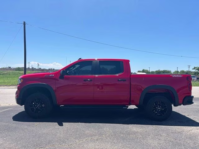 2022 Red Hot Chevrolet Silverado 1500 LT Trail Boss 4X4 Truck