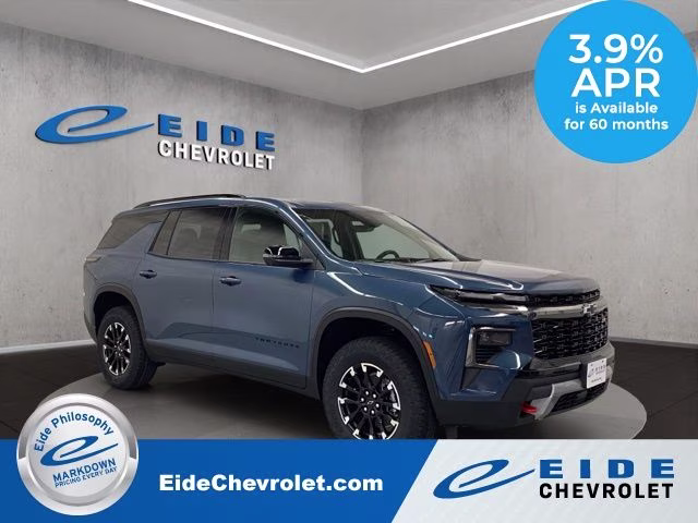 2026 Lakeshore Blue Chevrolet Traverse Z71 AWD SUV