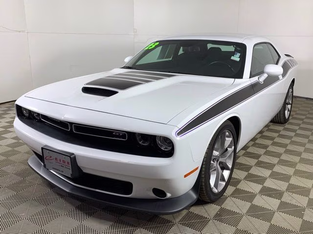 2023 White Knuckle Clearcoat Dodge Challenger GT RWD Coupe