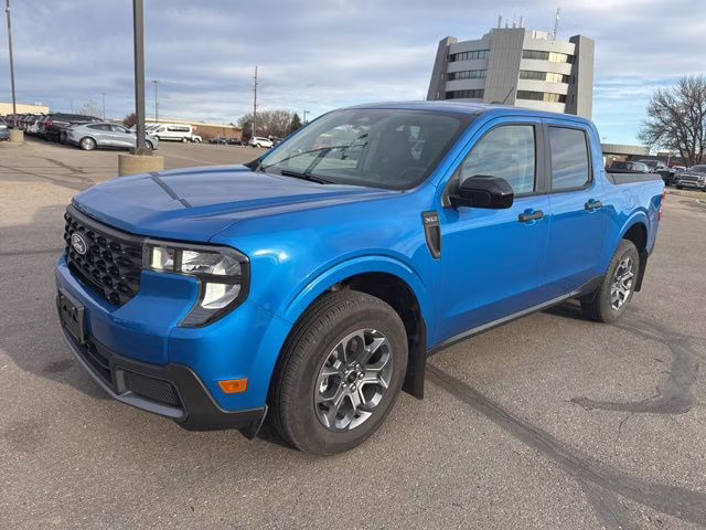 2025 Velocity Blue Ford Maverick XLT AWD Truck