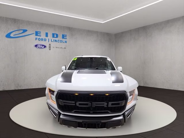 2018 Oxford White Ford F-150 Raptor 4X4 Truck